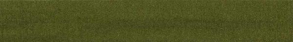 Oaki Doki Jersey Schrägband gefalzt 3m Coupon Olive